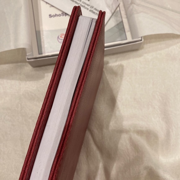 SohoSpark Red Dragon Vegan Leather Refillable Journal Set - Picture 6 of 11